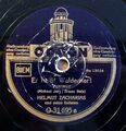 Helmut Zacharias - Er heißt Waldemar - Hallo Hella! - Odeon - 10" 78 RPM