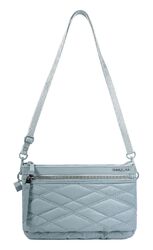 Hedgren Emma Crossover 3 CMPT RFID Tasche New Quilt Pearl Blue hellblau