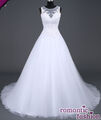 ♥ Brautkleid, Hochzeitskleid  Weiß Größe 34-54 zur Auswahl+NEU+SOFORT+W045♥