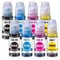 8er Drucker Tinte Refill für EPSON Ecotank ET-2820 ET-2821 ET-2825 ET-2826 4800