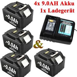 Für Makita Akku 18V 9,0AH 6AH BL1860B BL1850B BL1830 BL1820 LXT Lithium Batterie