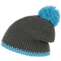 Twotone Bommelmütze Strickmütze Beanie Wintermütze Mützen