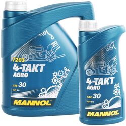 5 LITER MANNOL 4-TAKT AGRO RASENMÄHER TRAKTOR GENERATOR SAE 30 API SG VIERTAKT 4