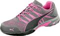 Puma Safety Damen Sicherheitsschuh Celerity Knit Pink Low Wns  S1 HRO SRC Grau/P