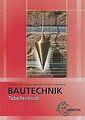 Tabellenbuch Bautechnik: Tabellen, Formeln, Regeln,... | Buch | Zustand sehr gut