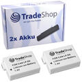 2x Akku 1300mAh für Canon EOS 600D 600-D EOS600D LP-E8 LPE8