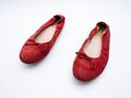 Gabor Damen Ballerina Halbschuh Schlupfschuh Loafer rot Gr 42 EU Art 24584-40