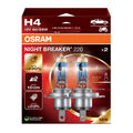 OSRAM H4 NIGHT BREAKER 220 Halogen bis zu +220% Model 2024/25 DUOBOX