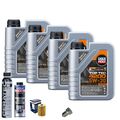 Motoröl 5W30 LIQUI MOLY 4L+BOSCH Ölfilter+Spülung+Cera Tec+Ölablassschraube