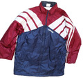 ADIDAS  nylon true vintage 90er COACH Jacke sport GLANZ SHINY jacket , GR 9 XXL