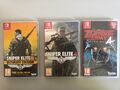 Sniper Elite 3 III & 4 IV & Zombie Army 4, Nintendo Switch