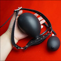 Aufblasbarer Mundknebel SM Mouth Gag Ball Mit Starken Bondage Pump Expander Plug