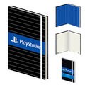 PlayStation A5 Notebook - Offizielles Nadelstreifendesign Hardcover Premium Notebook