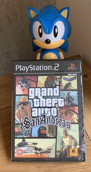 Grand Theft Auto San Andreas Ps2 ♡ Brandneu schwarz Etui - versiegelt - komplett