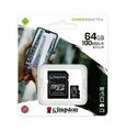 ORIGINAL Kingston 64GB MicroSD Class 10 Speicherkarte Micro SDXC SD 64 GB Adpter