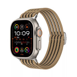 Nylon Sport Loop Armband für Apple Watch Series 10 9 8 7 6 5 4 3 2 1 SE + Ultra