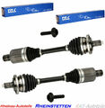 Antriebswelle VORNE Li+Re NEU BMW XDRIVE 5 F10, F11 09-, 6 F06, F12, F13 09- /