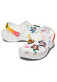 Crocs classic rainbow high clog K Sandale Schuhe 208117 weiss