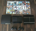 Sony Playstation 3 PS3 Fat / (Super) Slim Konsole + 1 - 2 Controller + Spiele 