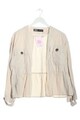 ZARA Kurzjacke Damen Gr. DE 34 creme Casual-Look