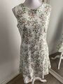 Schickes Sommer Etuikleid von Esprit Gr. 40 florales Muster Kleid