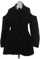 ZARA Mantel Damen Jacke Parka Gr. S Wolle Schwarz #6i8dyl5