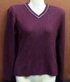 Pullover violett weinrot Damen Gr S Pulli sehr gut 