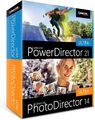CyberLink PowerDirector 21 Ultra & PhotoDirector 14 Ultra  DVD EAN 4718009205734