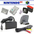 N64 / Nintendo 64 Zubehör-Set Auswahl 🤔✅ Netzteil, Kabel, Expansion, Jumper Pak