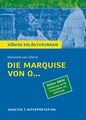 Die Marquise von O... von Heinrich von Kleist. Königs Erläut ... 9783804431263