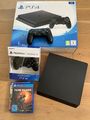 Sony PlayStation 4 Slim 1TB Spielkonsole mit 2 Dualshock Controller - Schwarz...