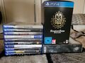 Playstation 4 - Spielesammlung, 16 Spiele, Collector Editionen, aus Auflösung 