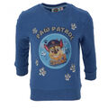 Paw Patrol Sweatshirt Blau mit  Hologramm Glam Glitter Herz Gr.98-128