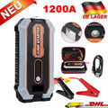 Auto KFZ Starthilfe Car Jump Starter 27000mAh 1200A Ladegerät Booster Power Bank