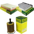 MANN-FILTER PAKET für Superb 3T4 3.6 FSI 4x4 Kombi 3T5 V6 Audi A3