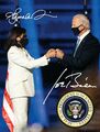 Joe Biden & Kamala Harris Demokraten - Autogramm Autograph Demokratischen Partei