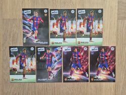 Topps Impact UCC 2023-24 - FC Barcelona 7 Rookie Cards Lot