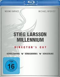 Stieg Larsson - Millennium Box - Director's Cut - Blu-Ray