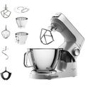 KENWOOD Titanium Chef Baker KVC85.004SI Küchenmaschine Silber (Rührschüsselkapaz