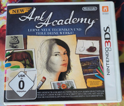 New Art Academy: Lerne Neue Techniken und Teile Deine Werke! (Nintendo 3DS) GUT!