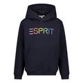 Esprit Kinder Kapuzenpullover Hoodie Sweatshirt, Pullover, Dunkelblau, Gr.S 10J