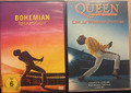 2 DVD von Queen - Live at Wembley Stadium + Bohemian Rhapsody sehr guter Zustand