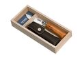 Opinel Taschenmesser No 08 Carbon Etui Holz Box Geschenkbox Messer Carbonstahl