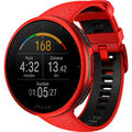 Polar Vantage V2 Premium Sportuhr, Fitnesstracker, Silikon GPS, Rot, gebraucht*