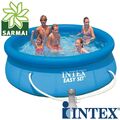 INTEX 28122 EasySet RUND Ø 305x76cm 3853L Schwimmbecken Planschbecken + Pumpe