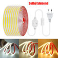 230V COB LED Streifen Stripe Lichtleiste Lichtband Lichtschlauch Selbstklebend