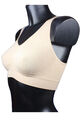 2 St nahtlos Form BH Sport haut Sporttop Top Bustier Microfaser ohne Bügel