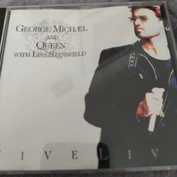 George Michael & Queen with Lisa Stansfield Five live 1993 sehr guter Zustand 