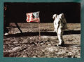 First Men on Moon Postkarte, Der erste Mensch auf dem Mond, Neil Armstrong