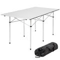 XXL Campingtisch klappbar faltbar Aluminium Rolltisch Klapptisch Gartentisch 